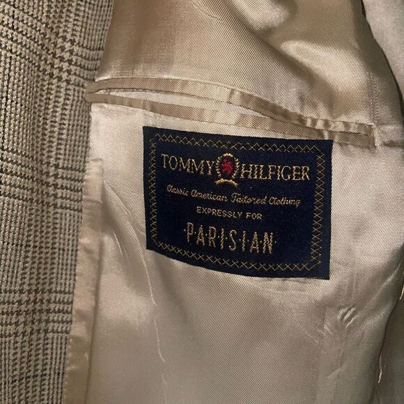 Tommy Hilfiger Vintage Tweed Blazer Size 43R - Picture 10 of 16